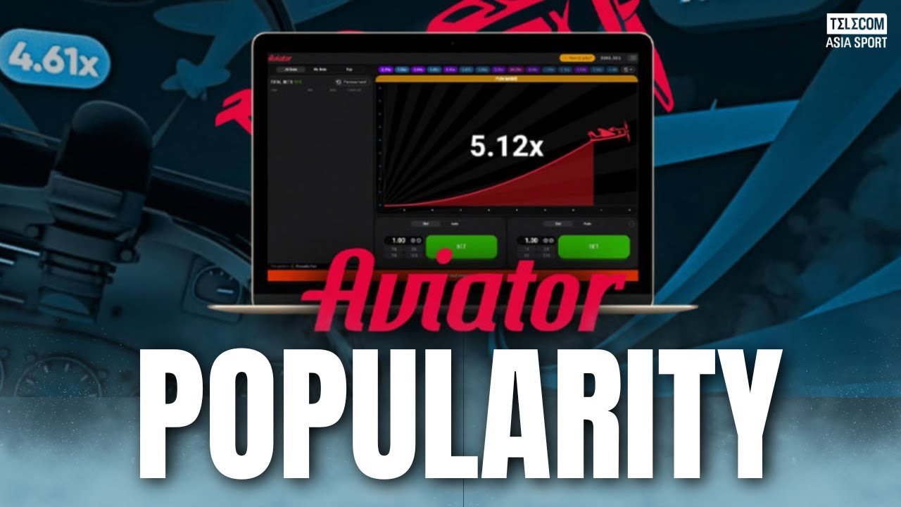 Aviator üçün populyarlıq dinamikası